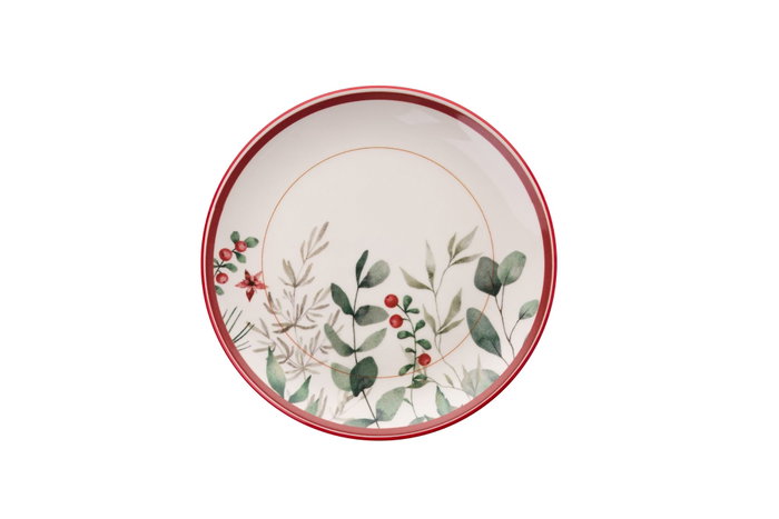 Hermia Juego de Platos de Servicio Navideños - 6 Piezas Multicolor Hermia Juego de Platos de Servicio Navideños - 6 Piezas Multicolor